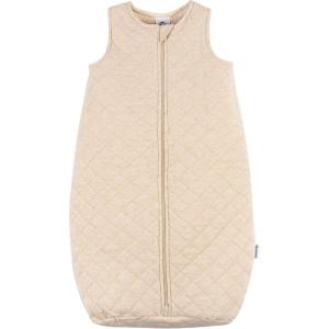 imageGerber Unisex Baby Quilted Wearable Blanket Cotton Blend Oekotex Certified 2way Zipper Safe Sleep SolutionOatmeal Heather