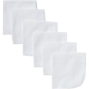 imageGerber Washcloth White 6Count6 Count Pack of 1