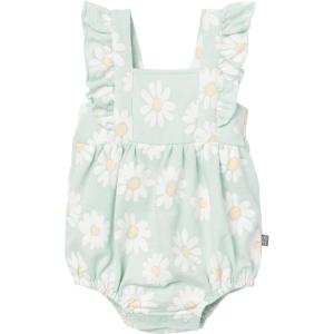 imageModern Moments by Gerber Baby Girls Sleeveless French Terry RomperMint Daisies