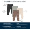 image4Pack Baby Boys Navy ampamp Army Green Active PantsDark Shadow