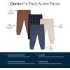 image4Pack Baby Boys Navy ampamp Army Green Active PantsDreamy Dusk