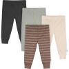 image4Pack Baby Boys Navy ampamp Army Green Active PantsDark Shadow