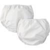imageGerber Brand 2 Pack White Waterproof PEVA Pant 18 Months2 Count Pack of 1