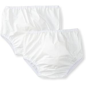 imageGerber Baby Girls 2Pack Waterproof PantWhite