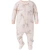 imageGerber Baby Girls 4 Pack Sleep N Play FootieDeer