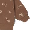 imageGerber Baby ampamp Toddler Boys 2Piece Fleece Sweatshirt and Jogger SetBrown Horseshoe