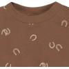 imageGerber Baby ampamp Toddler Boys 2Piece Fleece Sweatshirt and Jogger SetBrown Horseshoe