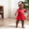 imageGerber Girls NFL Team Jersey Dress and Diaper CoverTeam Color