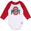 imageGerber NCAA Unisex Baby Ncaa College Team Raglan Bodysuit and Jogger SetOhio State Buckeyes