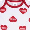imageGerber NFL Baby Girls Nfl 3pack Onesie Bodysuit49ers