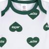 imageGerber NFL Baby Girls Nfl 3pack Onesie BodysuitJets