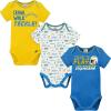 imageGerber NFL Unisex Baby Nfl Team 3 Pack Short Sleeve Onesie BodysuitTeam Color