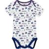 imageGerber NFL Unisex Baby Nfl Team 3 Pack Short Sleeve Onesie BodysuitTeam Color
