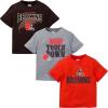 imageGerber Unisex Baby NFL 3 Pack Short Sleeve Team Fan Tee ShirtTeam Color