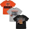 imageGerber Unisex Baby NFL 3 Pack Short Sleeve Team Fan Tee ShirtTeam Color