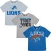 imageGerber Unisex Baby NFL 3 Pack Short Sleeve Team Fan Tee ShirtTeam Color