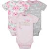 imageGerber Baby 5Pack Variety Onesies Bodysuits3 Pack Little Princess