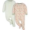 imageGerber Baby Girls 2Pack Sleep N PlayHappy Veggies