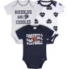 imageGerber Girls NFL 3Pack Onesie BodysuitBears