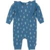 imageGerber babygirls Baby Girls Ruffleedge RomperGarden Floral