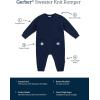 imageGerber babyboys Sweater Knit Romper JumpsuitBlue Dog