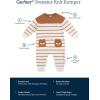 imageGerber babyboys Sweater Knit Romper JumpsuitBrown Fox