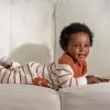 imageGerber babyboys Sweater Knit Romper JumpsuitBrown Fox