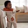 imageGerber babyboys Sweater Knit Romper JumpsuitBrown Fox