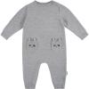 imageGerber babyboys Sweater Knit Romper JumpsuitGrey Raccoon
