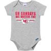 imageGerber NFL Baby Boys Nfl 3pack Onesie BodysuitChiefs