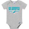 imageGerber NFL Baby Boys Nfl 3pack Onesie BodysuitDolphins