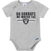 imageGerber NFL Baby Boys Nfl 3pack Onesie BodysuitRaiders