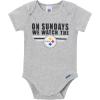 imageGerber NFL Baby Boys Nfl 3pack Onesie BodysuitSteelers