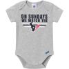 imageGerber NFL Baby Boys Nfl 3pack Onesie BodysuitTexans
