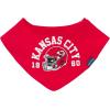 imageGerber Unisex Baby Nfl Team Bandana Bibs and Burp Cloth SetChiefs