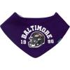 imageGerber Unisex Baby Nfl Team Bandana Bibs and Burp Cloth SetRavens