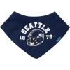 imageGerber Unisex Baby Nfl Team Bandana Bibs and Burp Cloth SetSeahawks