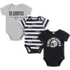 imageGerber NFL Baby Boys Nfl 3pack Onesie BodysuitSaints