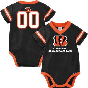 imageGerber NFL Unisex Baby Nfl Team Jersey Onesie BodysuitCincinnati Bengals