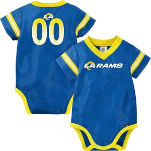 imageGerber NFL Unisex Baby Nfl Team Jersey Onesie BodysuitLos Angeles Rams