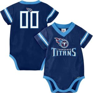 imageGerber NFL Unisex Baby Nfl Team Jersey Onesie BodysuitTennessee Titans
