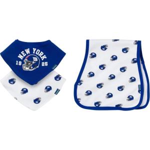 imageGerber Unisex Baby Nfl Team Bandana Bibs and Burp Cloth SetGiants