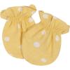 imageGerber Baby Girls 4Pack MittensIvory yellow blue peach Pink