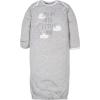 imageGerber unisexbaby Baby Boy and Girls 4pack Sleeper GownSheep Grey