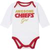 imageNFL NFL Baby Girls Nfl Team Footed Pant and Bodysuit Gift SetTeam Color