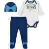 imageNFL NFL Baby Girls Nfl Team Footed Pant and Bodysuit Gift SetTeam Color