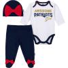 imageNFL NFL Baby Girls Nfl Team Footed Pant and Bodysuit Gift SetTeam Color