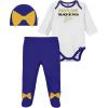imageNFL NFL Baby Girls Nfl Team Footed Pant and Bodysuit Gift SetTeam Color