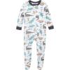 imageGerber babyboys 2pack Snug Fit Footed Cotton PajamasBlue