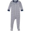 imageGerber babyboys 2pack Snug Fit Footed Cotton PajamasFox Grey